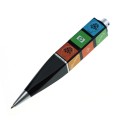 Promotional rotating cubes pen - hp